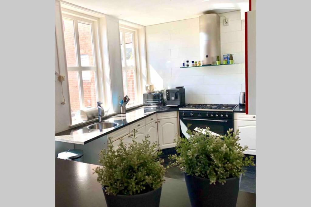 Zonnige Frisse Studio De Gouden Parel In Hartje Middelburg Dış mekan fotoğraf