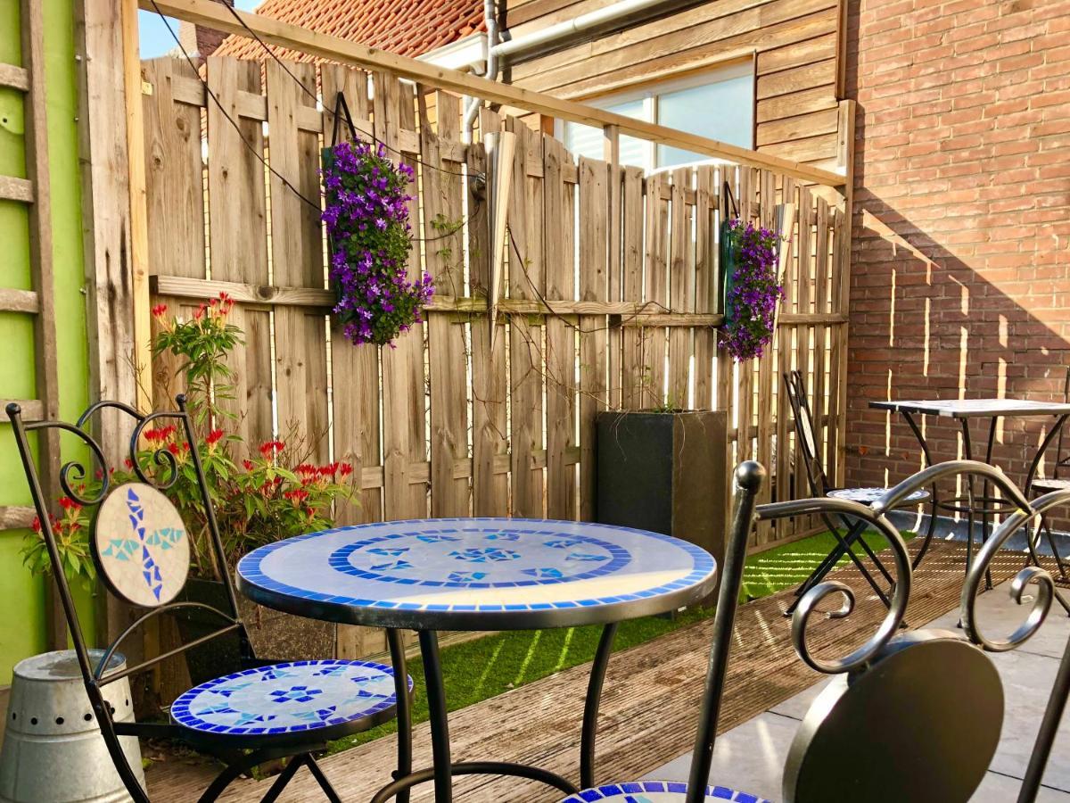 Zonnige Frisse Studio De Gouden Parel In Hartje Middelburg Dış mekan fotoğraf